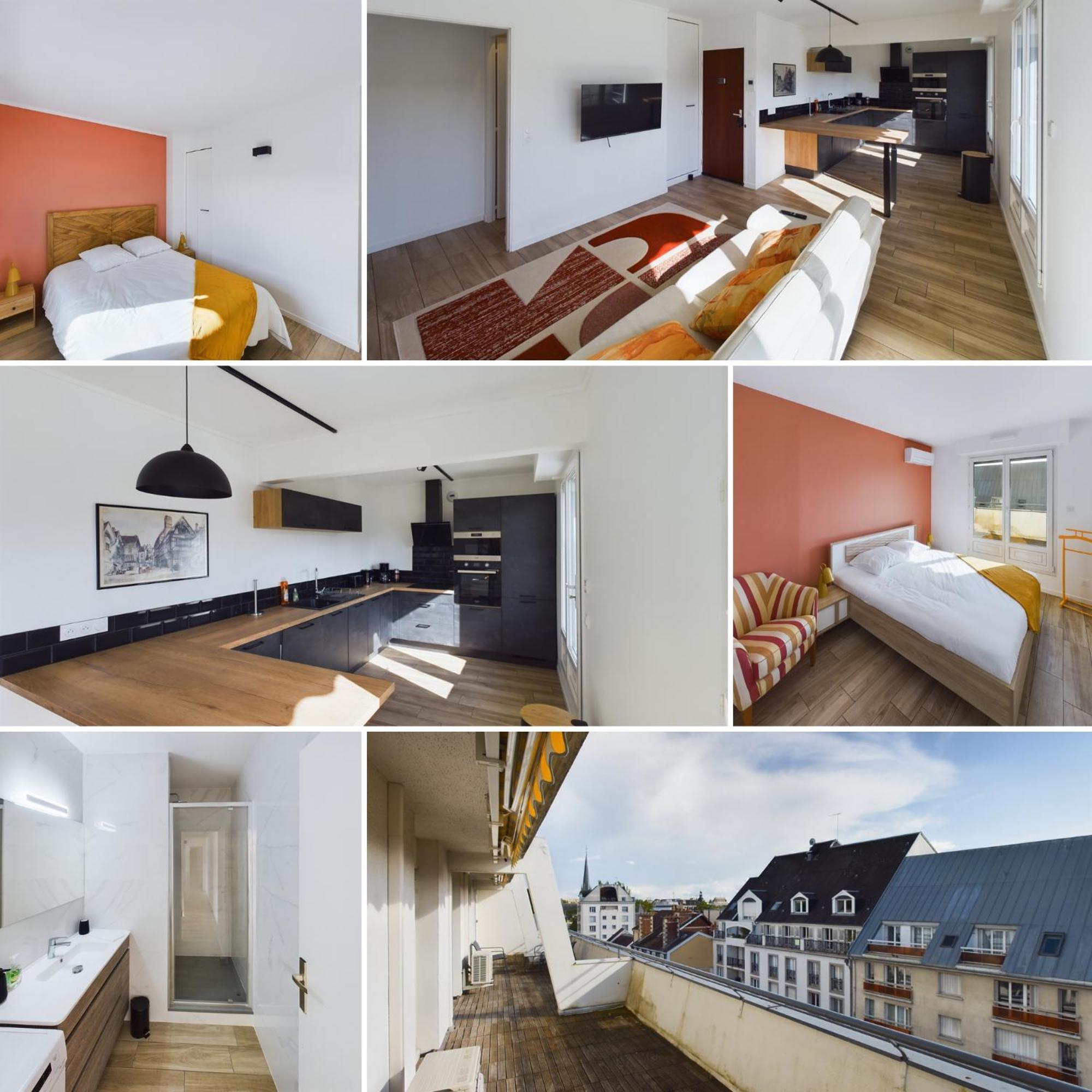 Le Panorama Premium - Superbe Vue Apartment Troyes Exterior photo